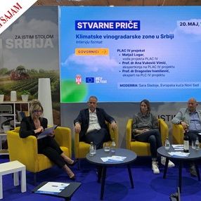 PLAC IV Project at the International Agricultural Fair in Novi Sad: Climate Viticultural Zones in Serbia
